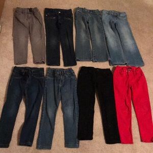 Girls size 5t jeans & jeggings-EUC!